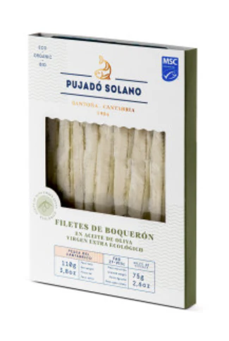 Cantabrian Boquerones Fresh White Anchovies- Pujado Solano - Image 2