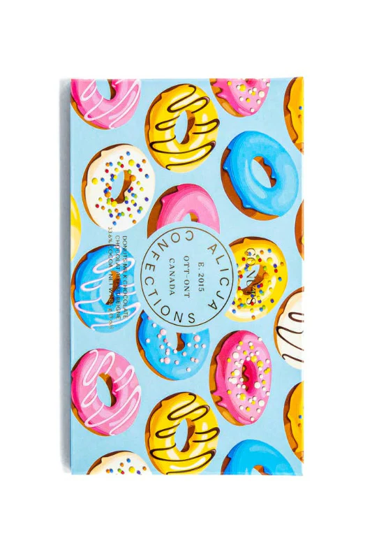 Alicja Go Nuts Milk Postcard Chocolate Bar