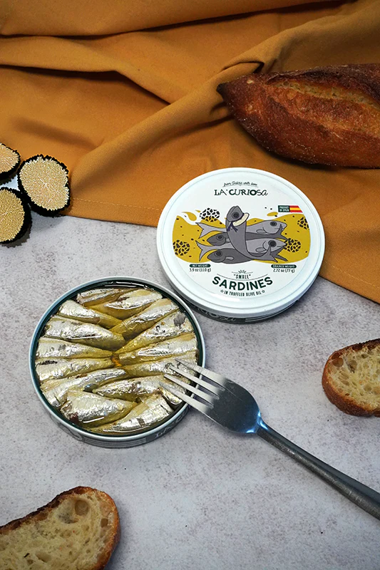 La Curiosa Sardines in Truffle Oil (112g)
