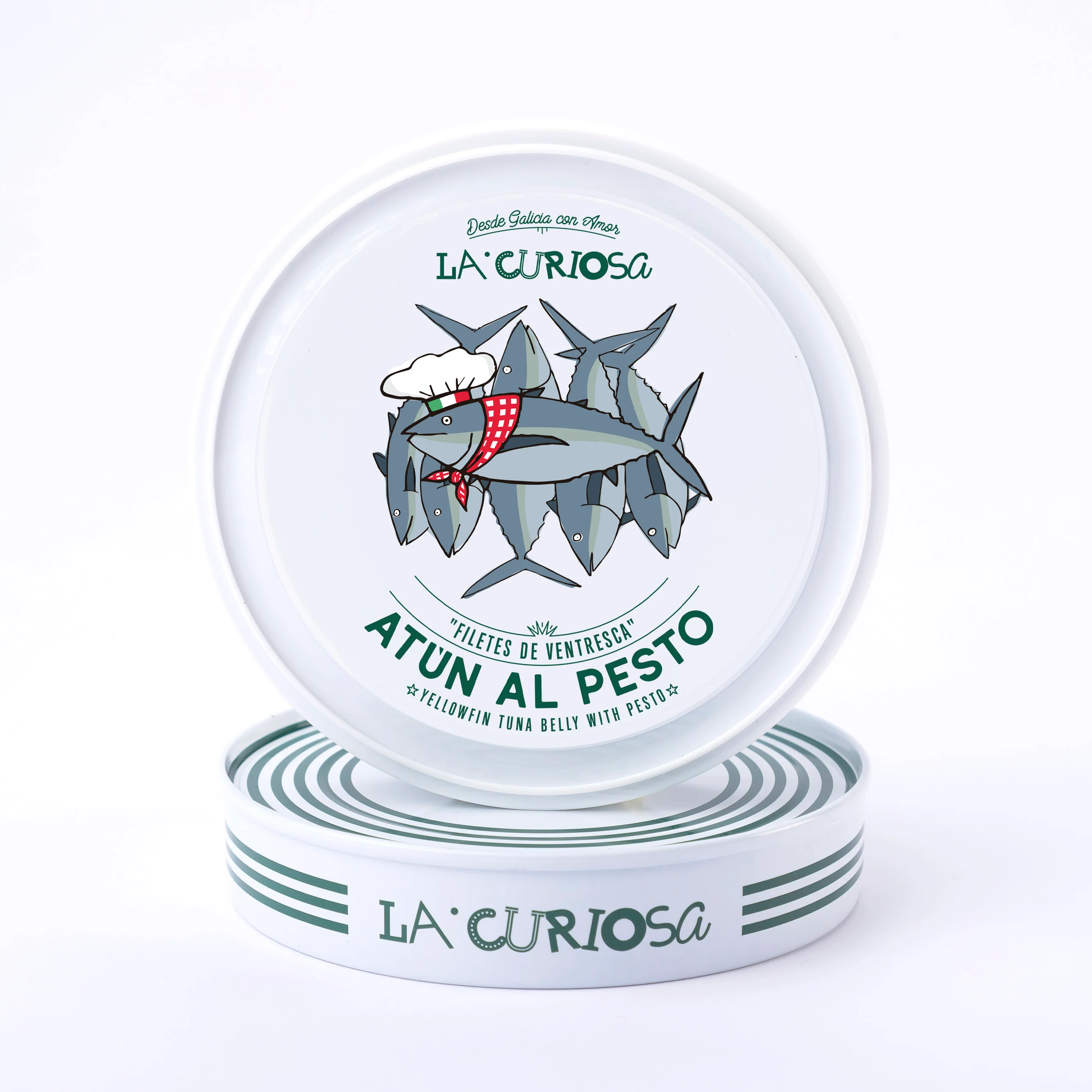 La Curiosa Tuna Belly (Ventresca) with Pesto (120g) - Image 3