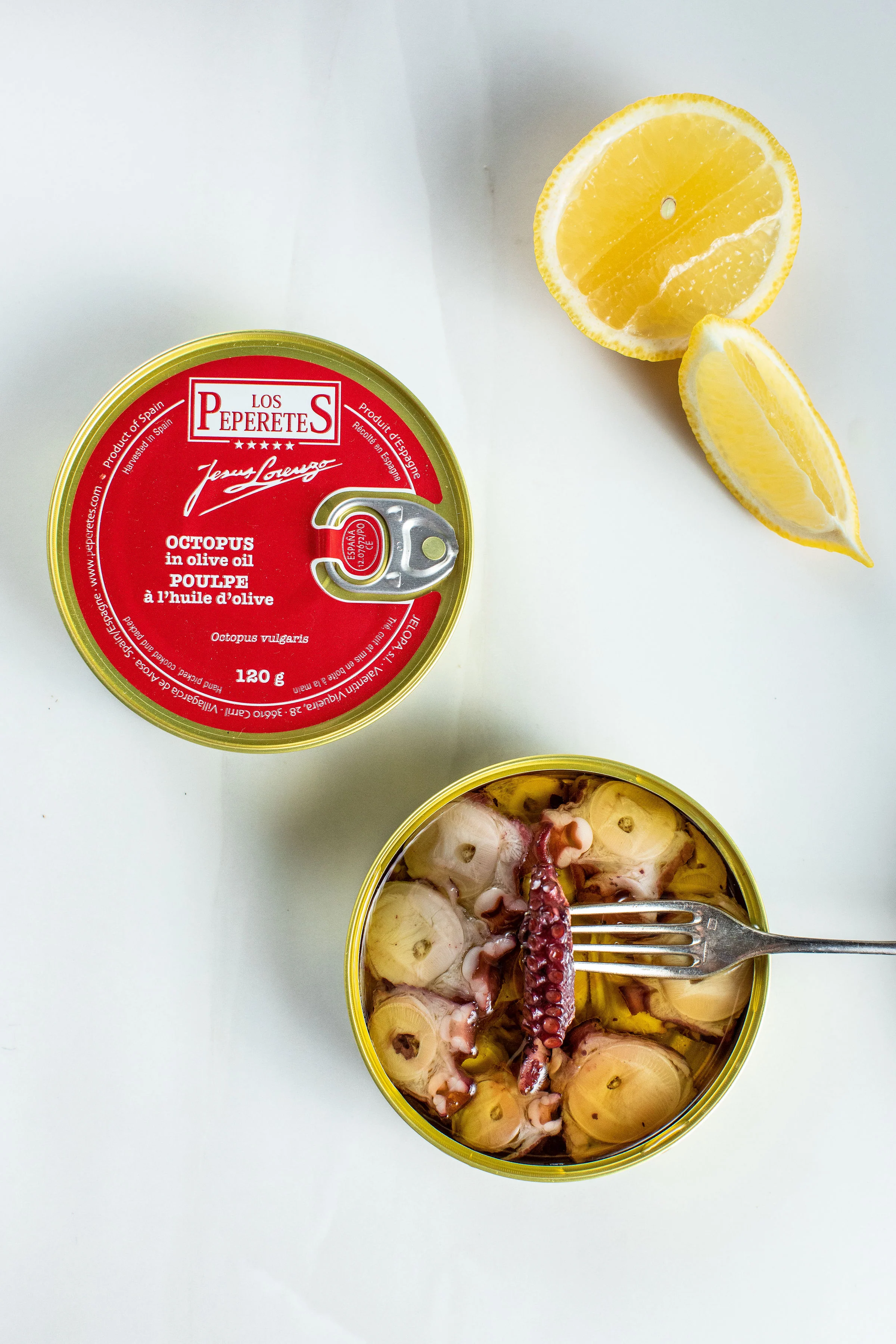 Los Peperetes Octopus in Olive Oil