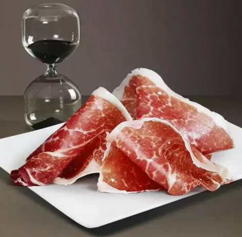 Monte Nevado Ibérico de cebo Ham - 50% Ibérico Breed - Bone In 28 Months- Different Sizes - Image 3