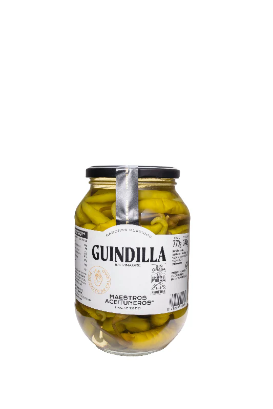 Maestros Aceituneros Guindillas- Pickled Spanish Green Chillies
