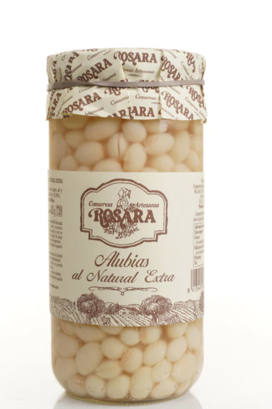 Rosara Round White Beans 720ml