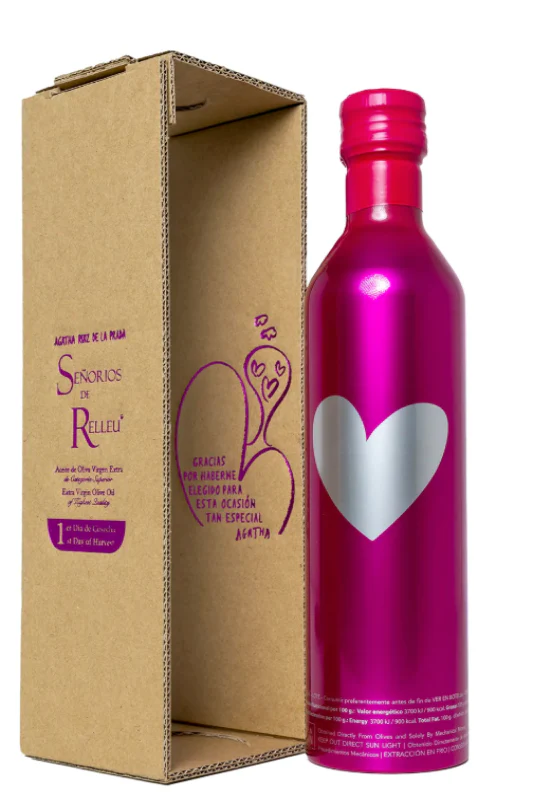 Señoríos de Relleu × Agatha Ruiz de la Prada Extra Virgin Olive Oil 500ml